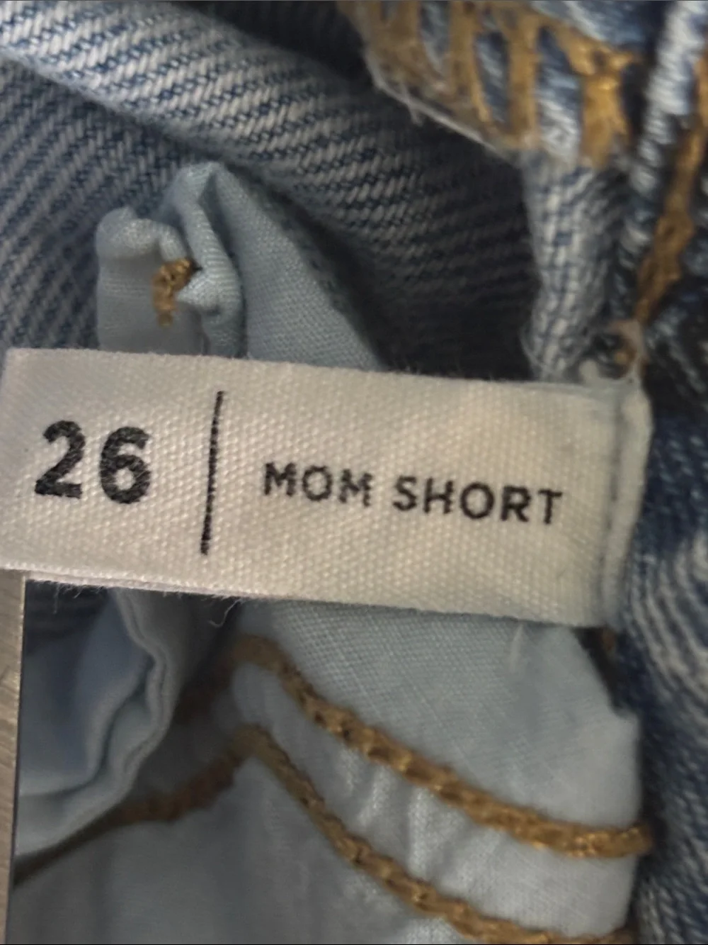 Pacsun Eco Butterfly Stamp Mom Shorts- 26 - Picture 9 of 10